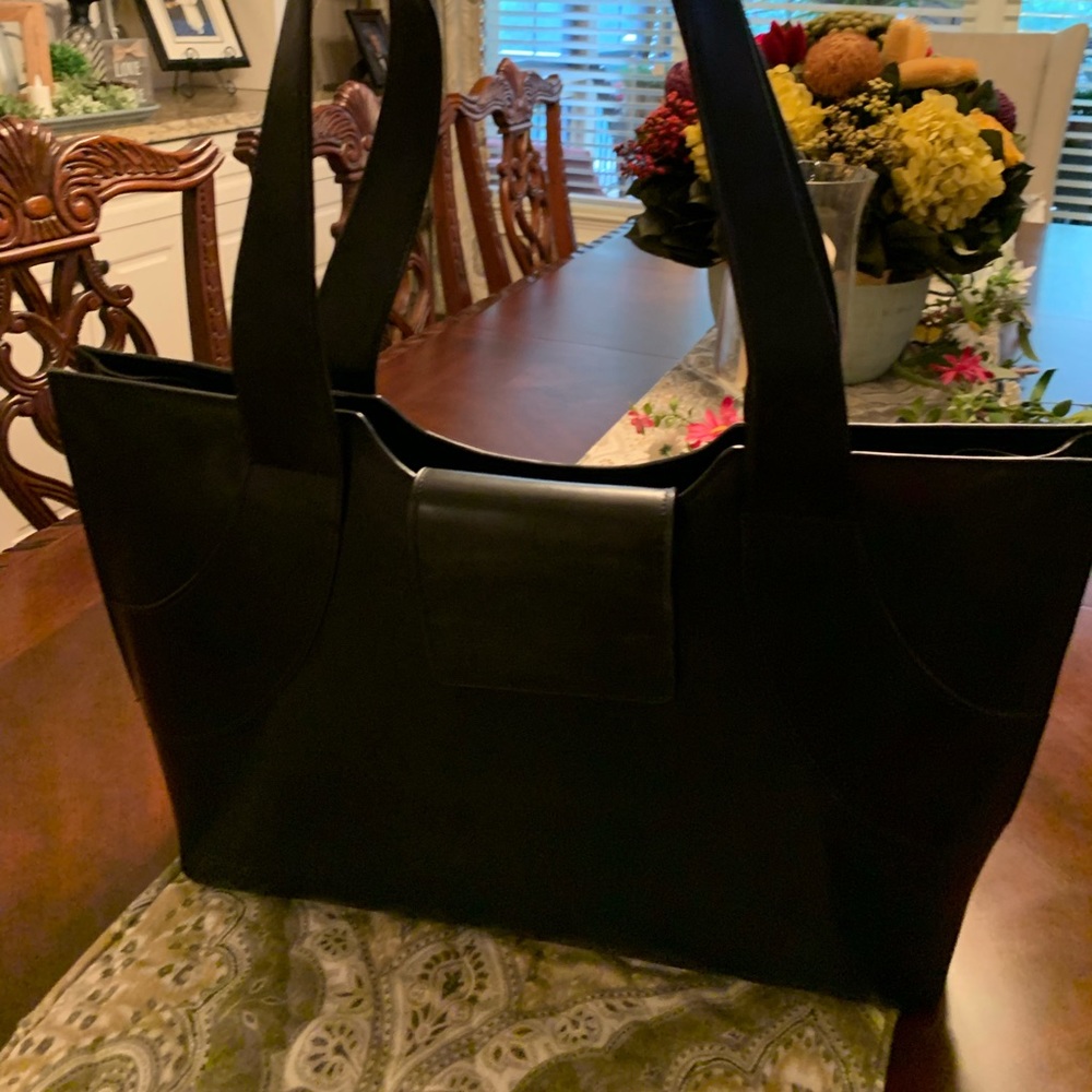 Franklin Covey Leather Tote Bag / briefcase